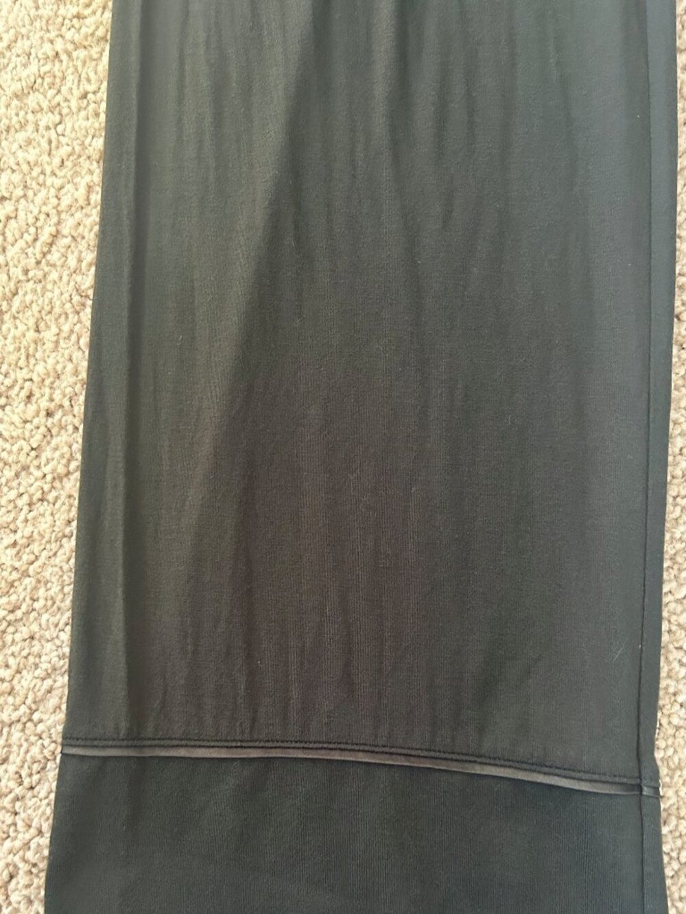 GAP BODY Softest Modal Wide Leg Drawstring Pajama Lounge Pants Olive Sz M EUC - Picture 5 of 9